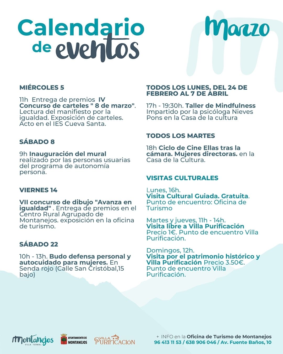 Lee más sobre el artículo Eventos Marzo