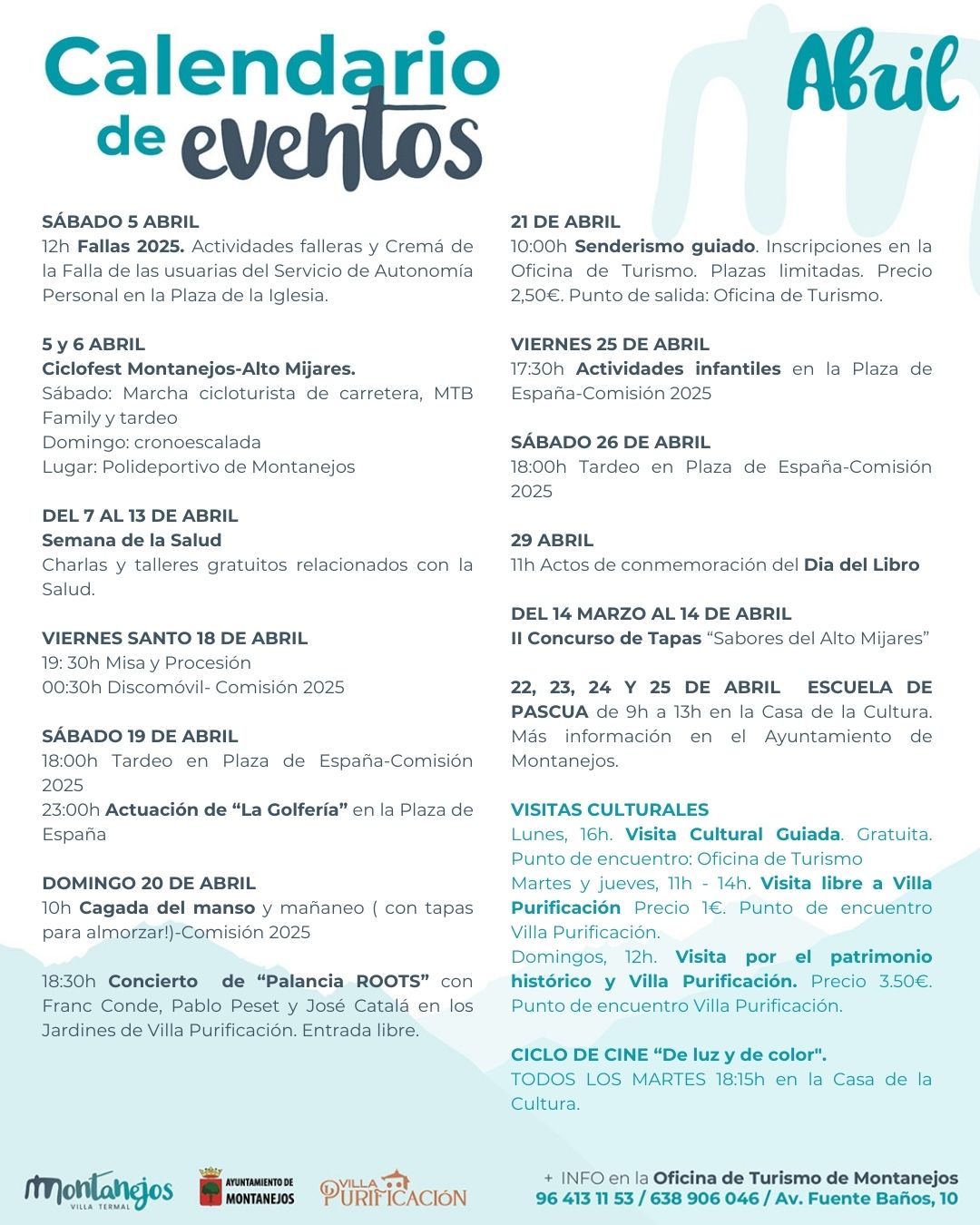 En este momento estás viendo Eventos de abril