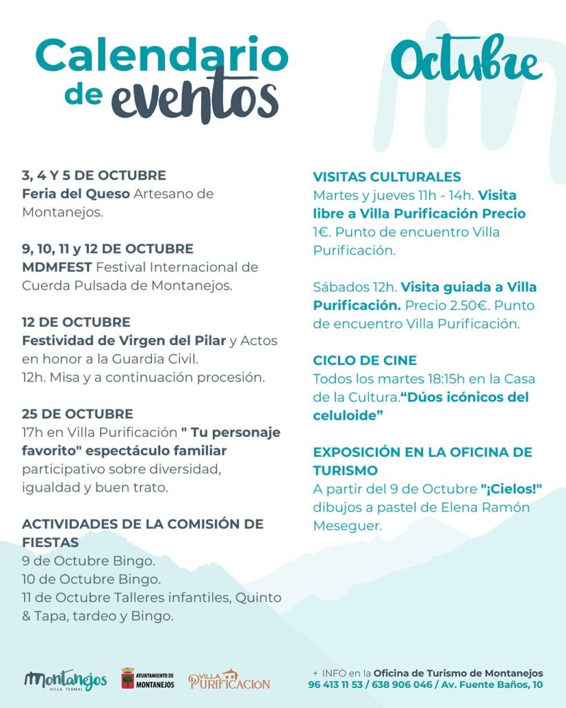 Octubre en Montanejos